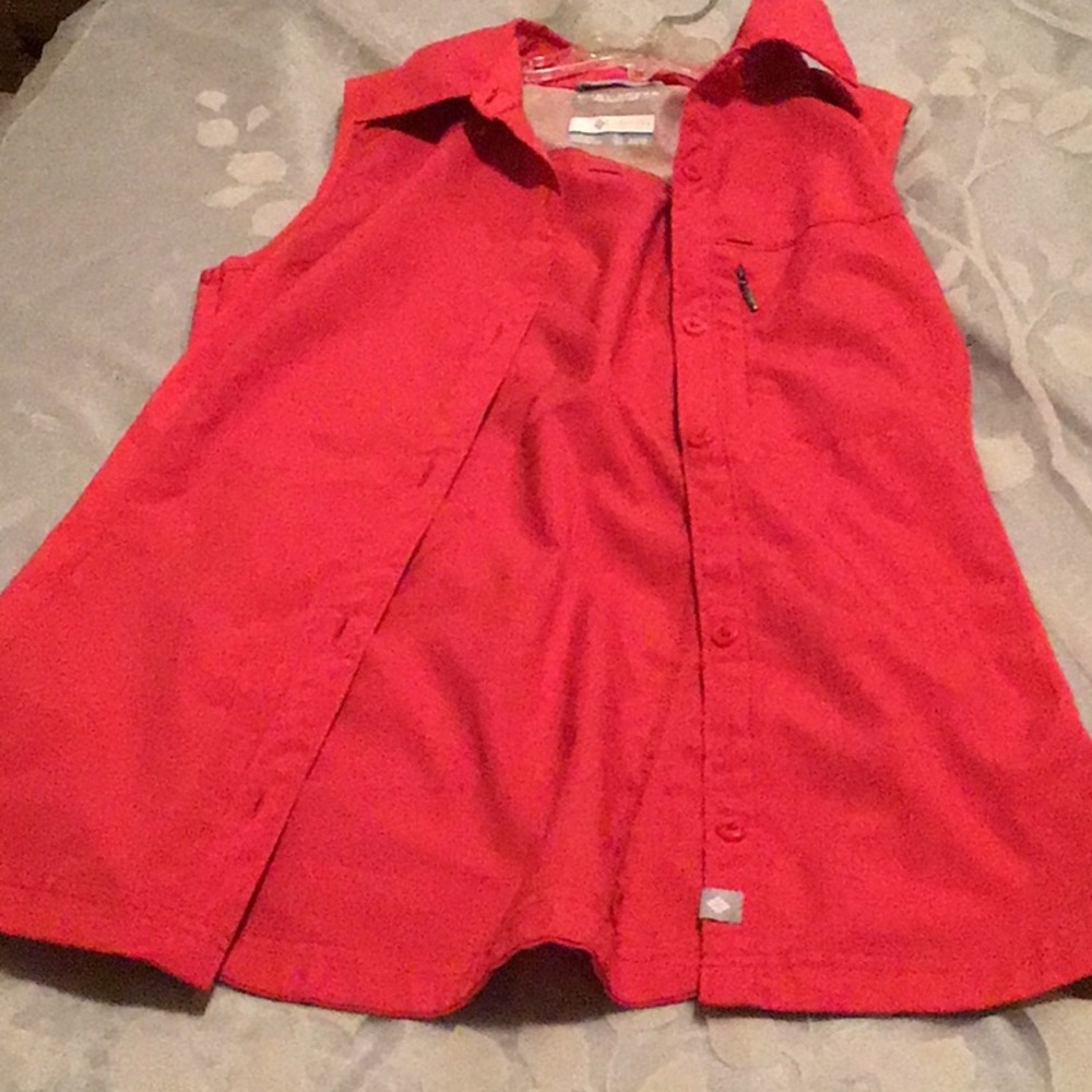 Columbia sun protection sleeveless shirt.